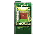 Cuprinol One Coat Sprayable Fence Treatment Rich Cedar 5 litre
