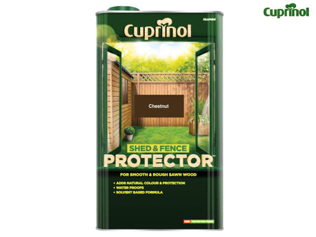 Cuprinol Shed & Fence Protector Chestnut 5 litre
