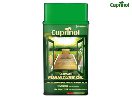 Cuprinol Ultimate Furniture Oil Clear 1 litre