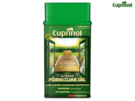 Cuprinol Ultimate Furniture Oil Mahogany 1 litre