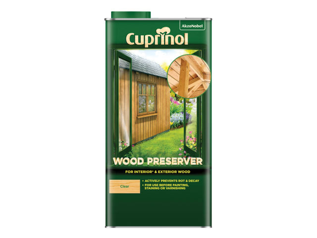 Cuprinol Wood Preserver Clear 5 litre