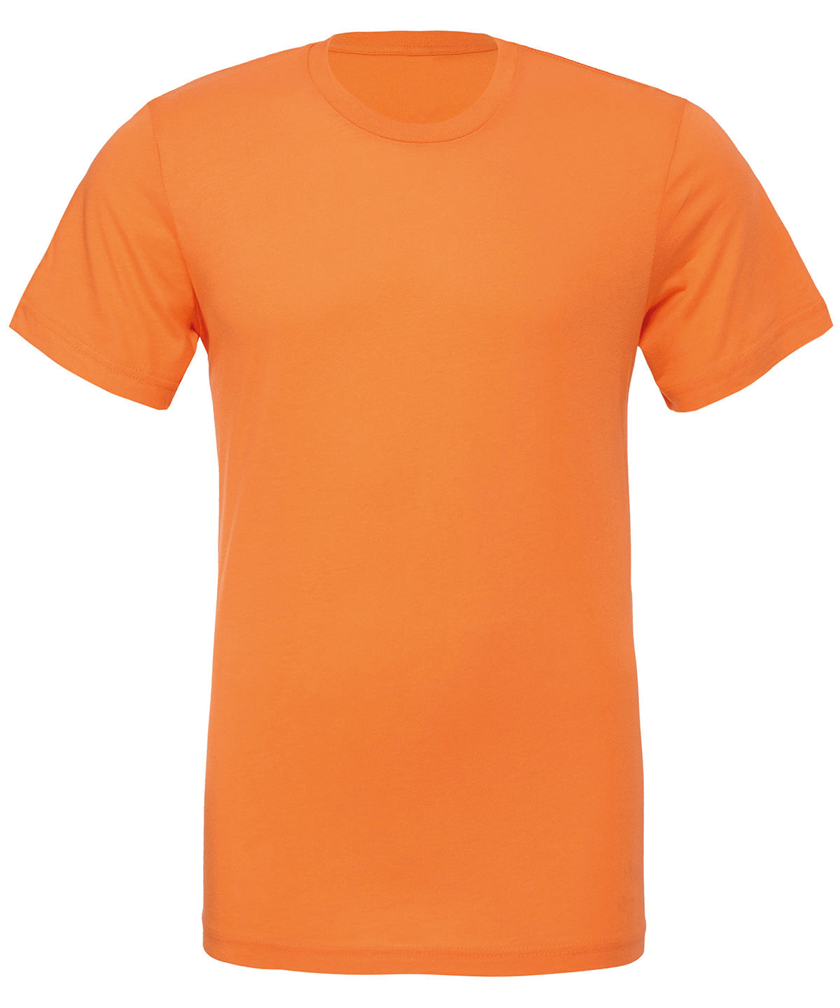 Bella Canvas Unisex Jersey Crew Neck T-Shirt - Burnt Orange