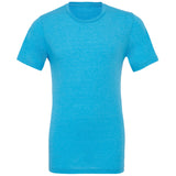 Bella Canvas Unisex Triblend Crew Neck T-Shirt - Aqua Triblend