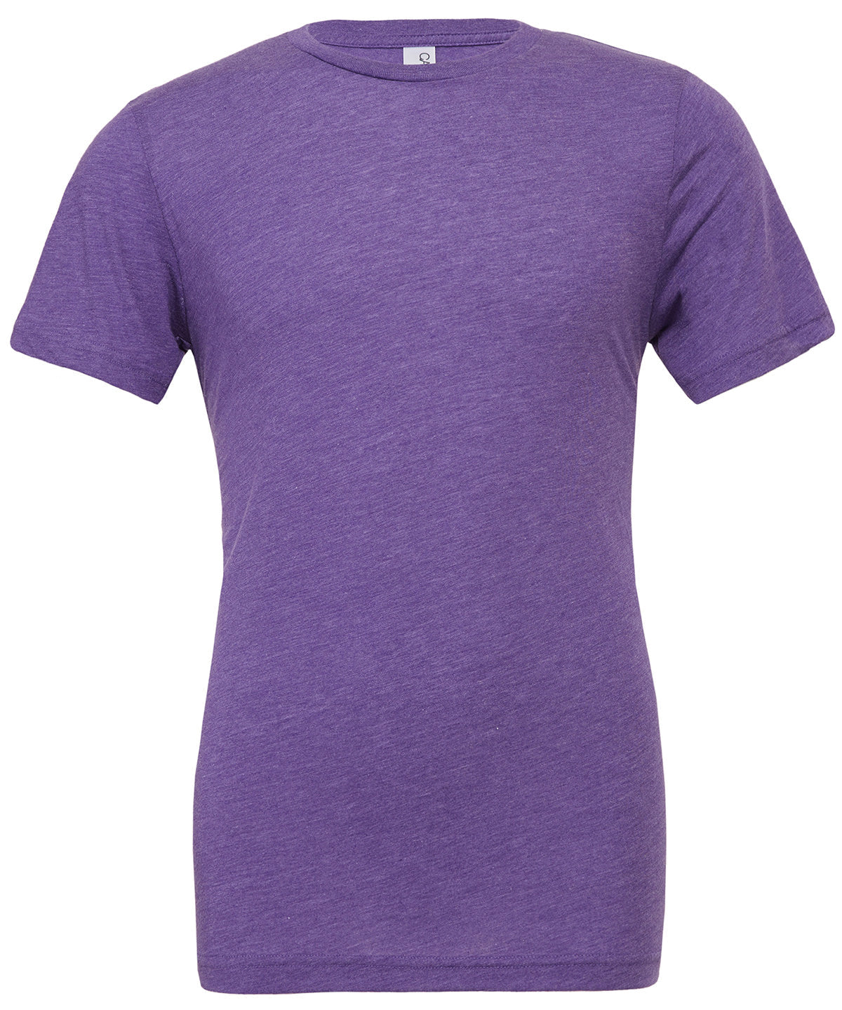Bella Canvas Unisex Triblend Crew Neck T-Shirt - Purple Triblend