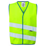 Leo Workwear NEONSTARS Leo EcoViz Childrens Waistcoat (EN 17353)