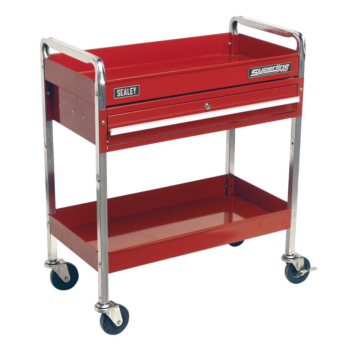 Sealey Trolley 2-Level Heavy-Duty with Lockable Drawer