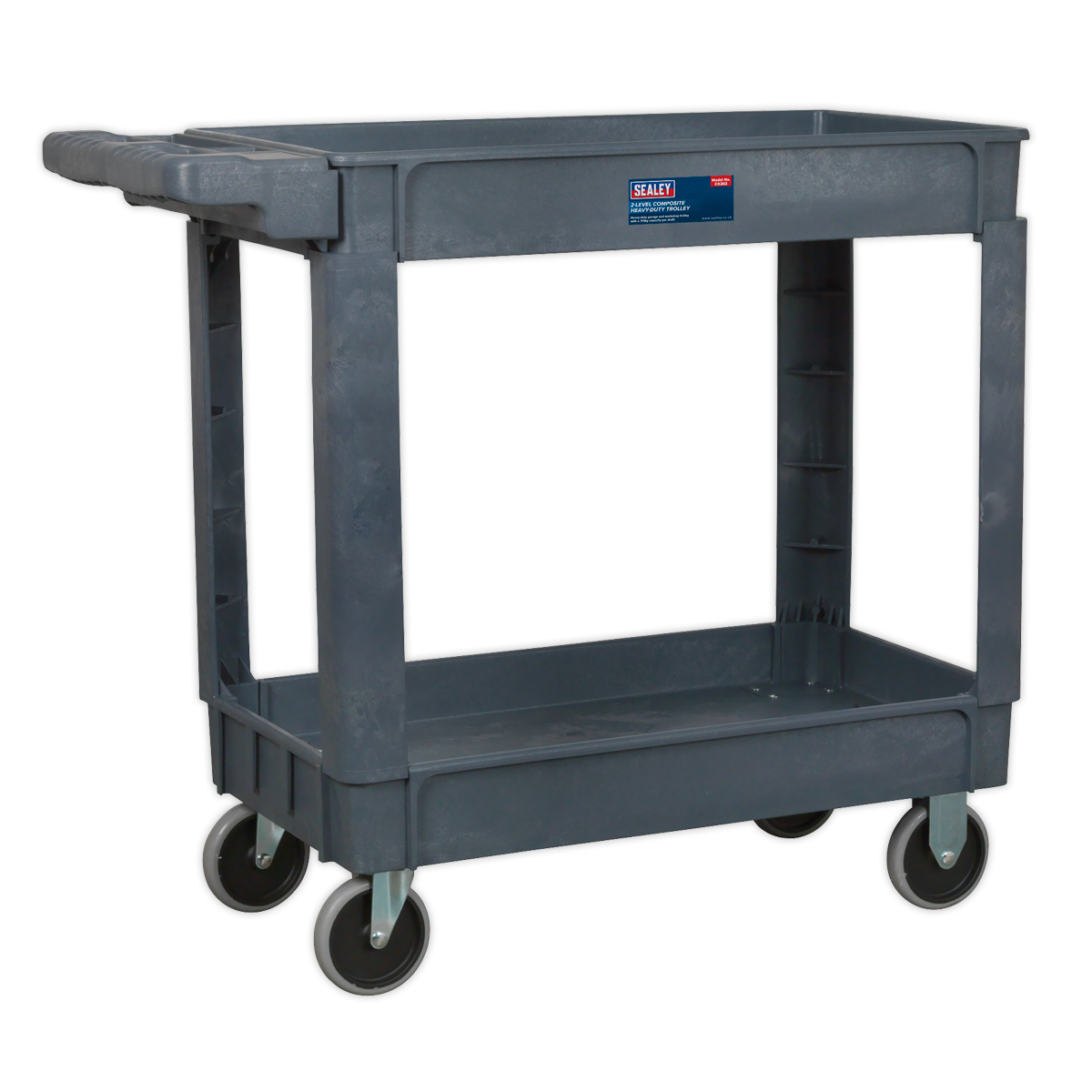 Sealey Trolley 2-Level Composite Heavy-Duty CX202