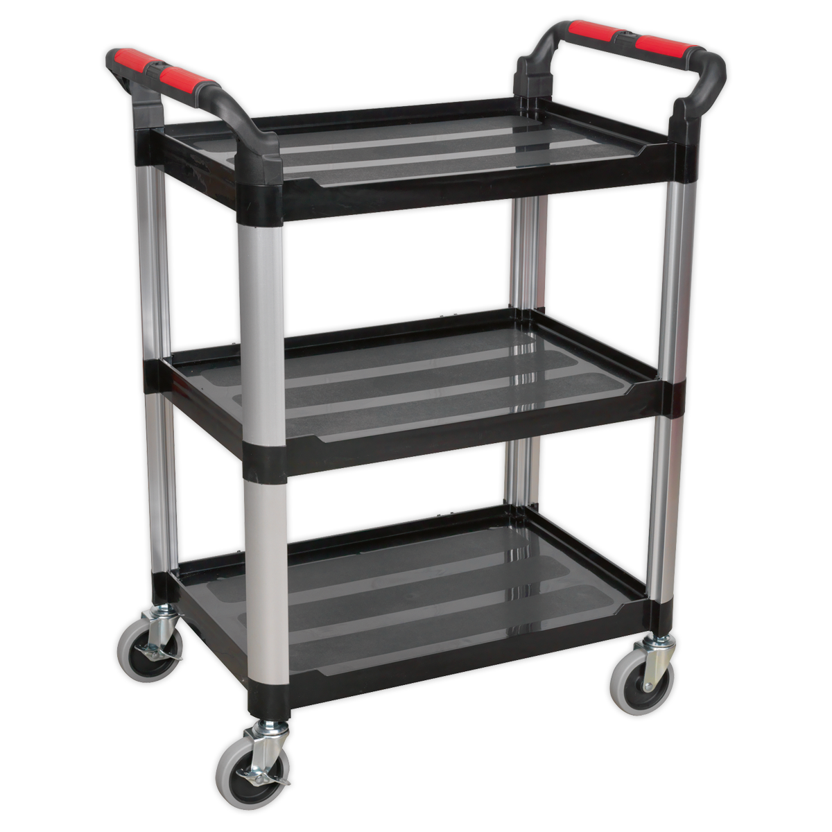 Sealey Workshop Trolley 3-Level Composite - 3 Wall CX309