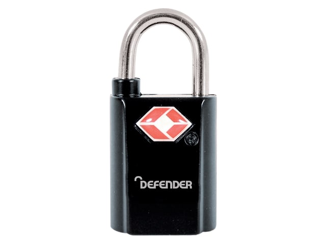 DEFENDER TSA Padlock Twin Pack 20mm