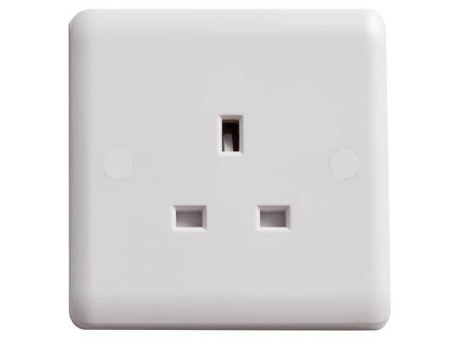 Deta Vimark Unswitched Socket 1-Gang 13A