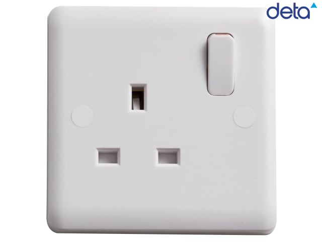 Deta Vimark Switched Socket 1-Gang 13A