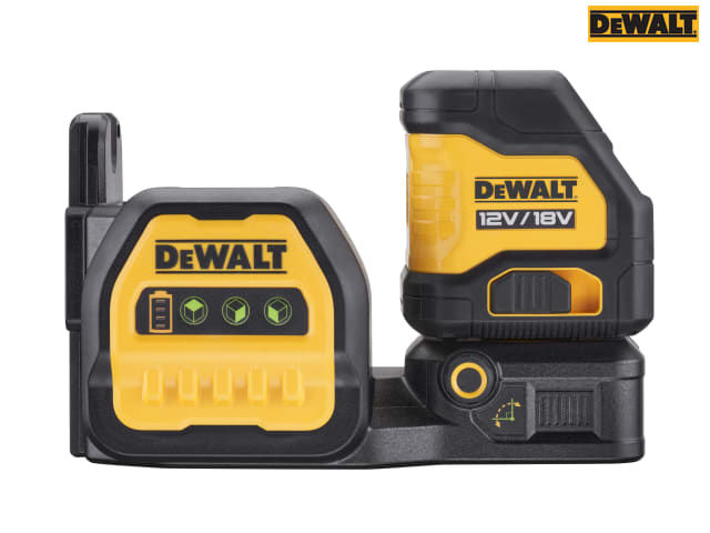 DEWALT DCE088NG18 Cross Line Green Beam Laser 12/18V Bare Unit