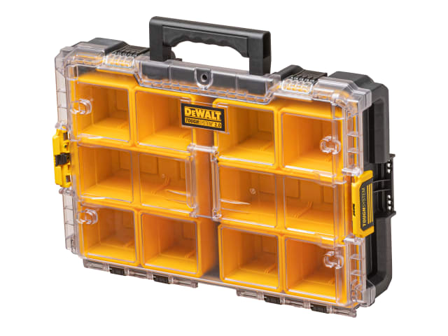 DEWALT DS100 TOUGHSYSTEM 2.0 Toolbox with Clear Lid