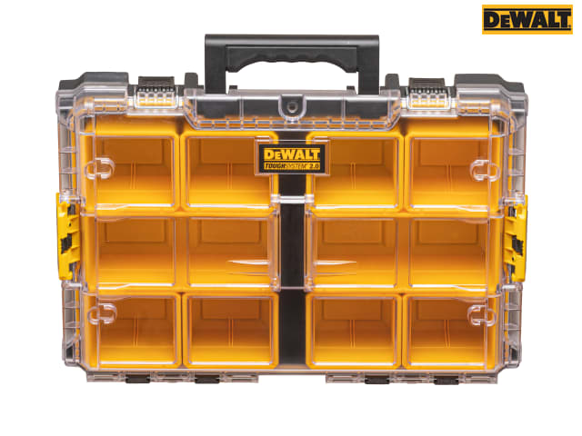 DEWALT DS100 TOUGHSYSTEM 2.0 Toolbox with Clear Lid