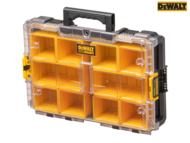 DEWALT DS100 TOUGHSYSTEM 2.0 Toolbox with Clear Lid