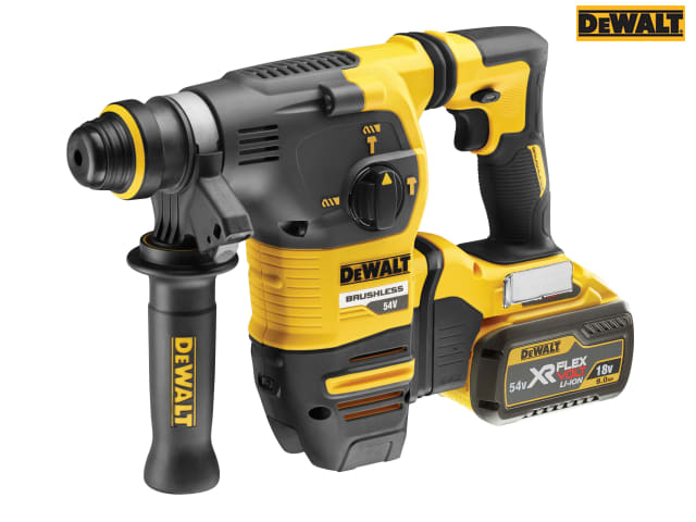 DEWALT DCH333X2 XR FlexVolt Brushless SDS Plus Hammer 54V 2 x 3.0Ah Li-ion