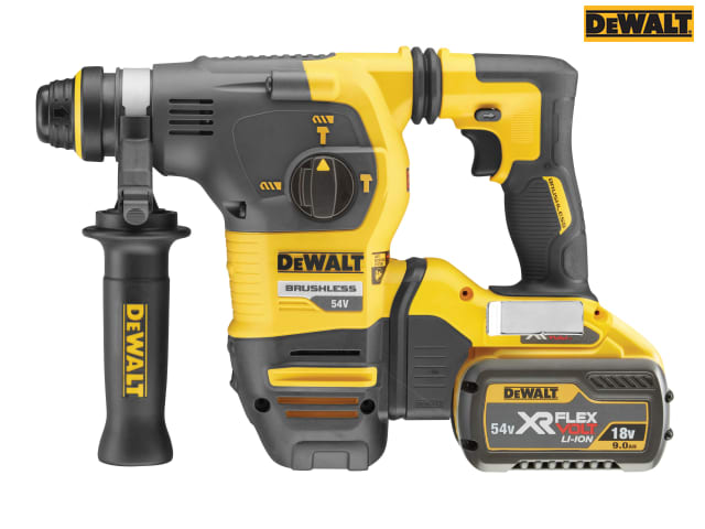 DEWALT DCH333X2 XR FlexVolt Brushless SDS Plus Hammer 54V 2 x 3.0Ah Li-ion