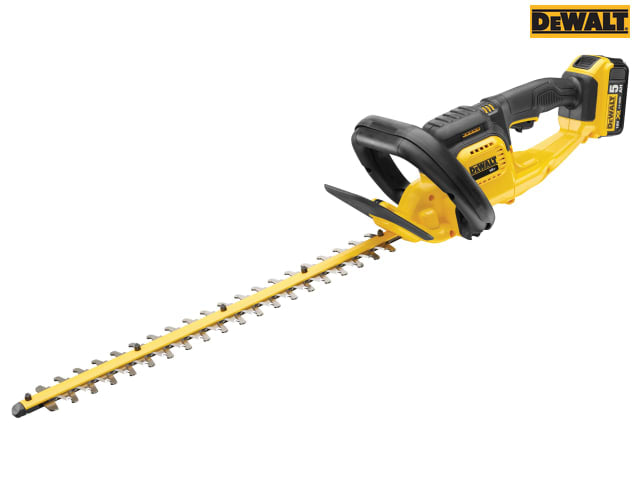 DEWALT DCM563P1 Hedge Trimmer 18V 1 x 5.0Ah Li-ion