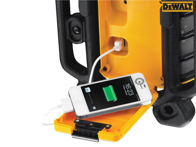 DEWALT DCR017 XR DAB Radio & Charger 240V & Li-ion Bare Unit