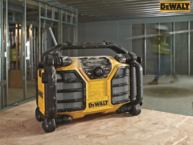 DEWALT DCR017 XR DAB Radio & Charger 240V & Li-ion Bare Unit