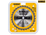 DEWALT Portable Construction Circular Saw Blade 184 x 16mm x 30T