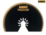 DEWALT Multi-Tool Titanium Semi Circle Blade 100mm