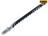 DEWALT HCS Wood Jigsaw Blades Pack of 5 T244D