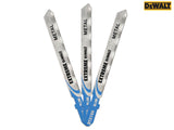 DEWALT DT2150 EXTREME Metal Cutting Jigsaw Blades Pack of 3