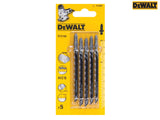 DEWALT HCS Wood Jigsaw Blades Pack of 5 T144D