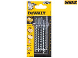 DEWALT XPC HCS Wood Jigsaw Blades Pack of 5 T101BR