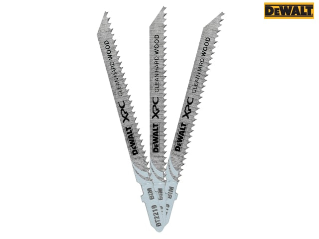 DEWALT XPC Bi-Metal Wood Jigsaw Blades Pack of 3 T101BRF