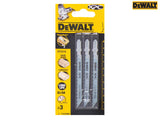 DEWALT XPC Bi-Metal Wood Jigsaw Blades Pack of 3 T101BRF