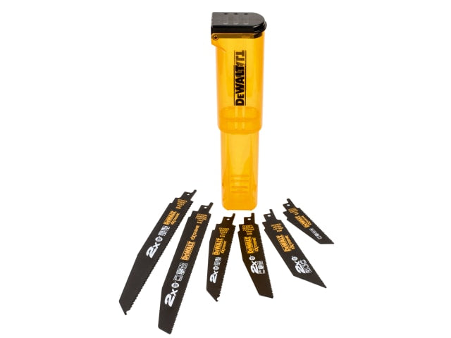 DEWALT DT2440L 2X Life Reciprocating Saw Blade Set, 6 Piece