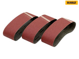 DEWALT Sanding Belt 533 x 75mm 60G Pack of 3