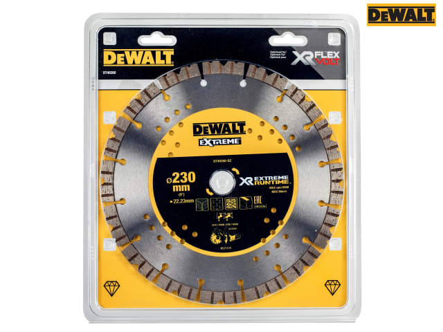 DEWALT DT40260 Extreme Diamond Cutting Blade 230 x 22.23mm