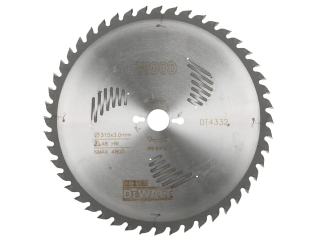 DEWALT Series 60 Circular Saw Blade 315 x 30mm x 48T