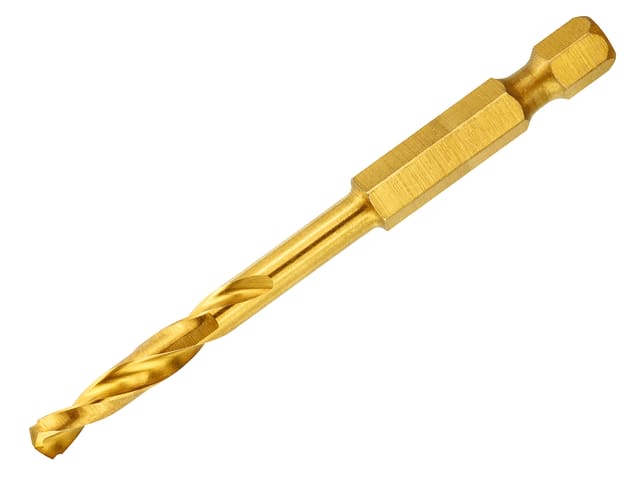 DEWALT Impact Titanium Drill Bit 4.5mm OL:75mm WL:31mm