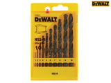 DEWALT DT5911 HSS-R Jobber Drill Bit Set, 10 Piece