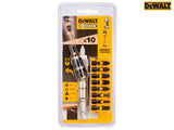 DEWALT DT70518 Extreme Impact Torsion Bit Set, 10 Piece