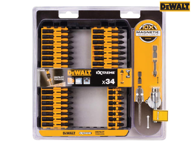 DEWALT DT70545T Extreme Impact Torsion Set, 34 Piece