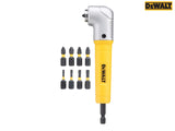 DEWALT DT70619T Impact Rated Right Angle Drill Attachment & 8 Bits