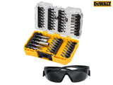 DEWALT DT70704 Screwdriving Set, 47 Piece + Safety Glasses