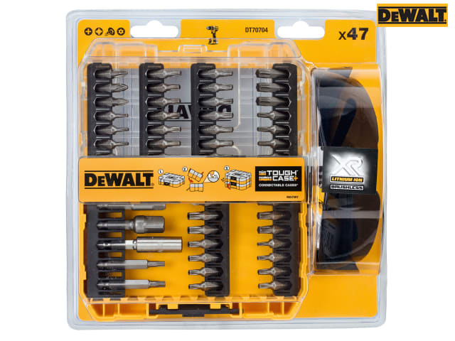 DEWALT DT70704 Screwdriving Set, 47 Piece + Safety Glasses