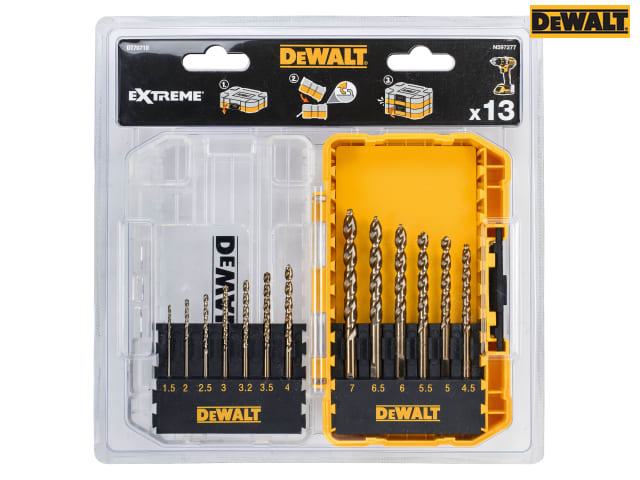 DEWALT DT70710 Extreme 2 Metal Drilling Set, 13 Piece