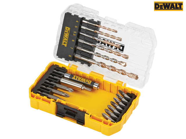 DEWALT DT70712 Extreme Masonry Drill Drive Set, 19 Piece