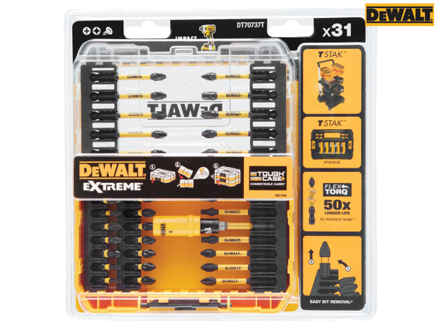 DEWALT DT70737T FLEXTORQ Screwdriving Set, 31 Piece