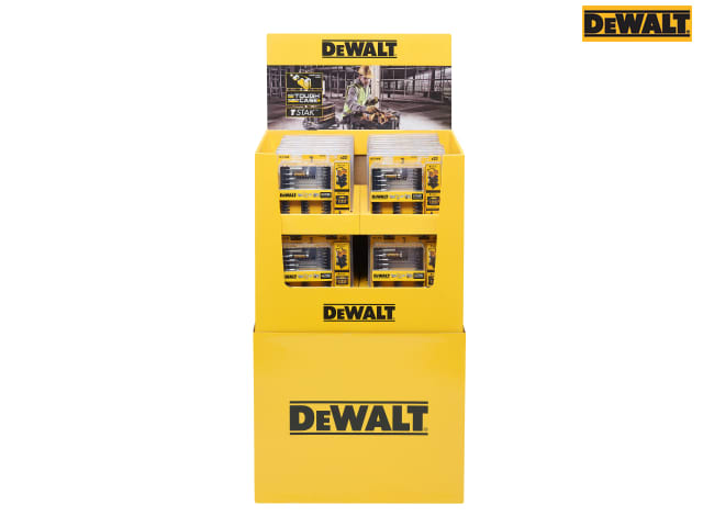 DEWALT FSDU Merch Tower with 40 x DT70709 Screwdriving Sets