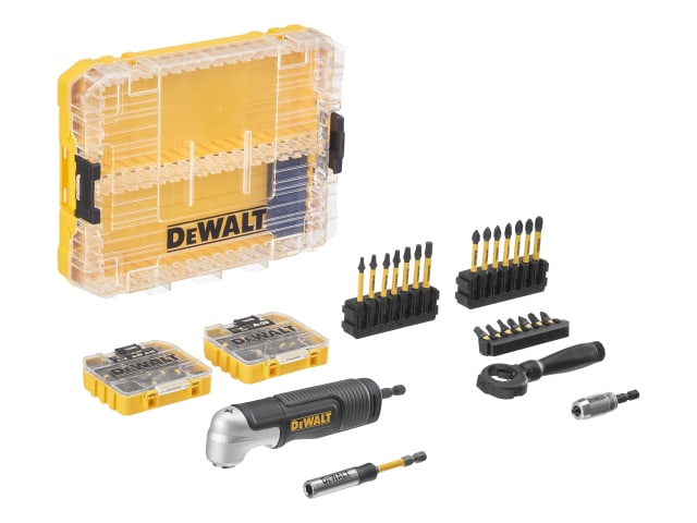 DEWALT DT70775 Mix Bit Set with Right-Angle Attachment, 80 Piece