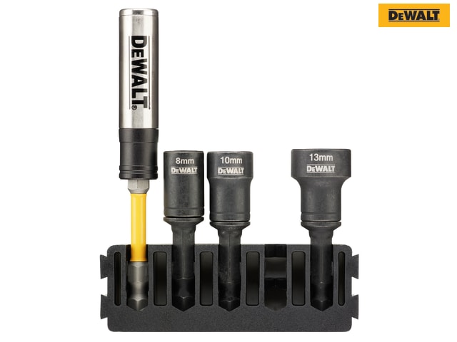 DEWALT 5pc Bit Bar Nutdriver 8mm, 10mm & 13mm