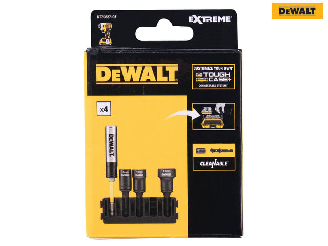 DEWALT 5pc Bit Bar Nutdriver 8mm, 10mm & 13mm